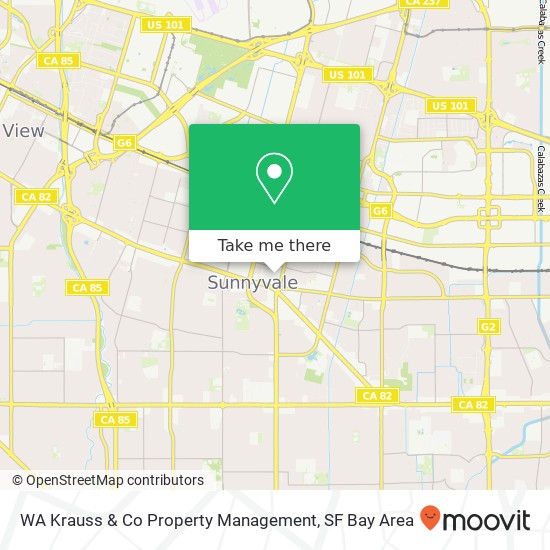 WA Krauss & Co Property Management map