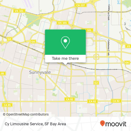 Cy Limousine Service map