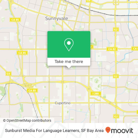 Sunburst Media For Language Learners map