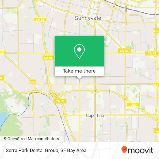 Serra Park Dental Group map