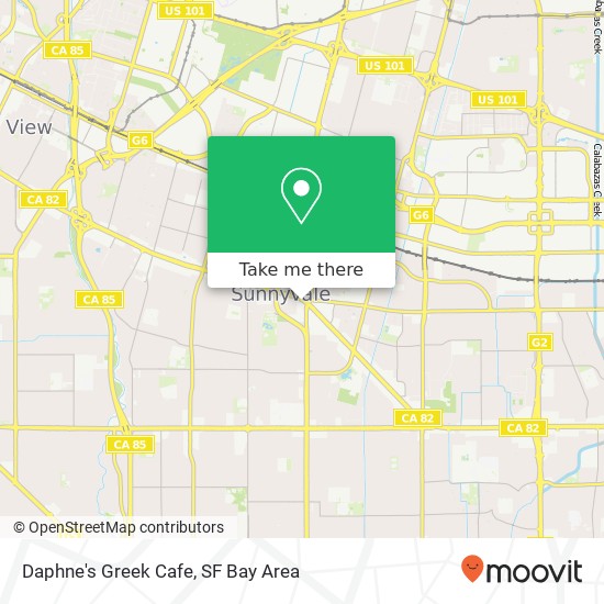 Daphne's Greek Cafe map