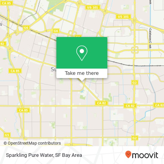 Mapa de Sparkling Pure Water