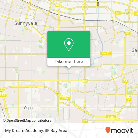 Mapa de My Dream Academy