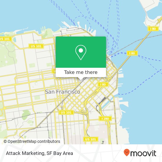 Attack Marketing map
