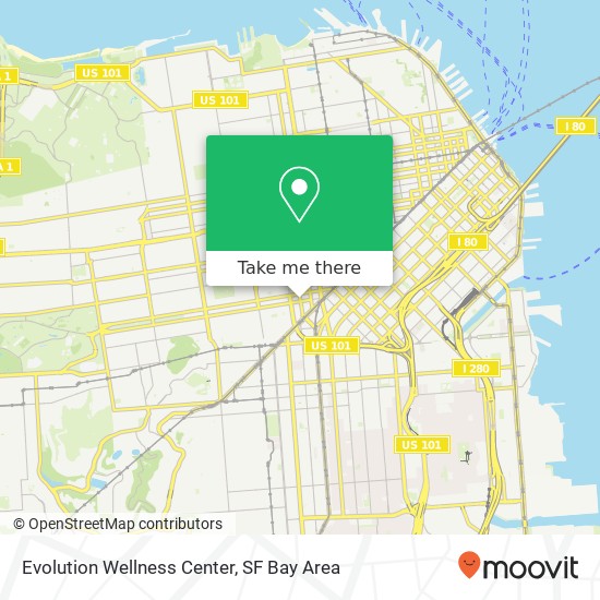 Evolution Wellness Center map