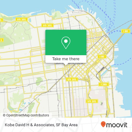 Mapa de Kobe David H & Associates