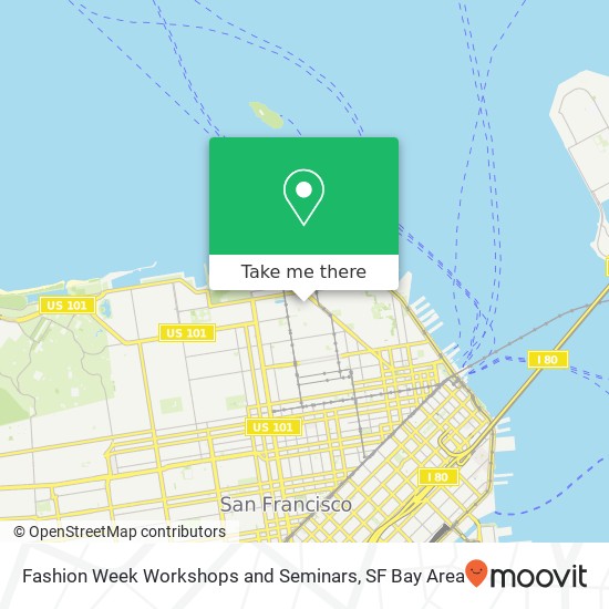 Mapa de Fashion Week Workshops and Seminars