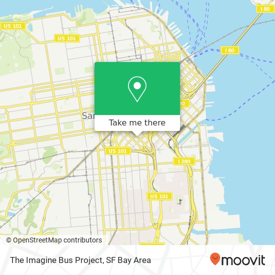 Mapa de The Imagine Bus Project