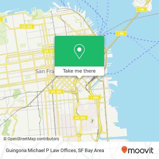 Mapa de Guingona Michael P Law Offices
