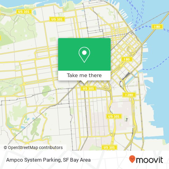 Mapa de Ampco System Parking