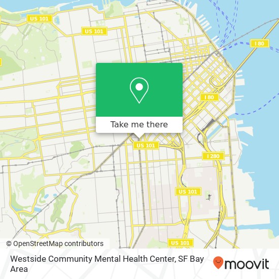 Westside Community Mental Health Center map