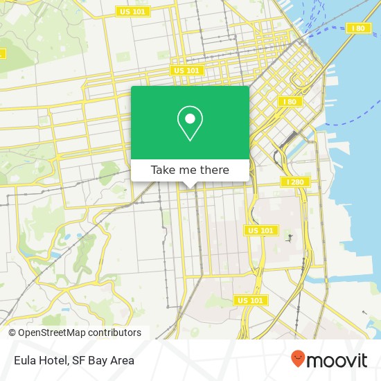 Eula Hotel map