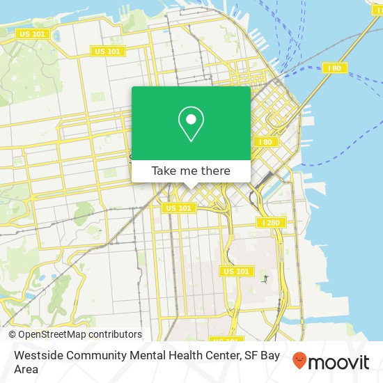 Westside Community Mental Health Center map