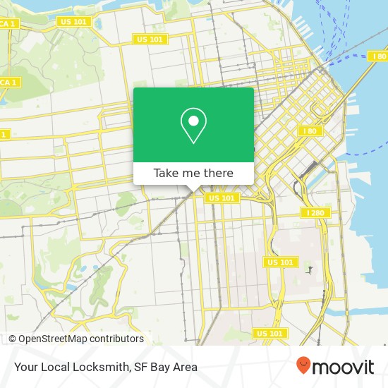 Your Local Locksmith map