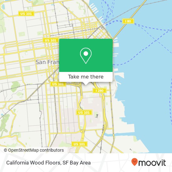 California Wood Floors map