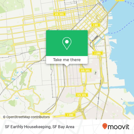 SF Earthly Housekeeping map