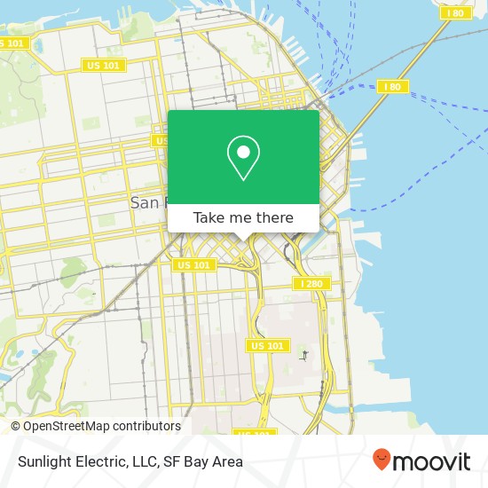Sunlight Electric, LLC map