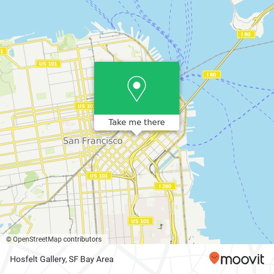 Hosfelt Gallery map