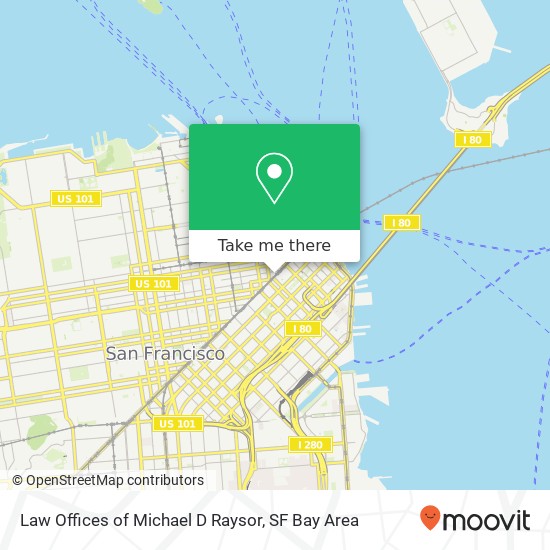 Law Offices of Michael D Raysor map