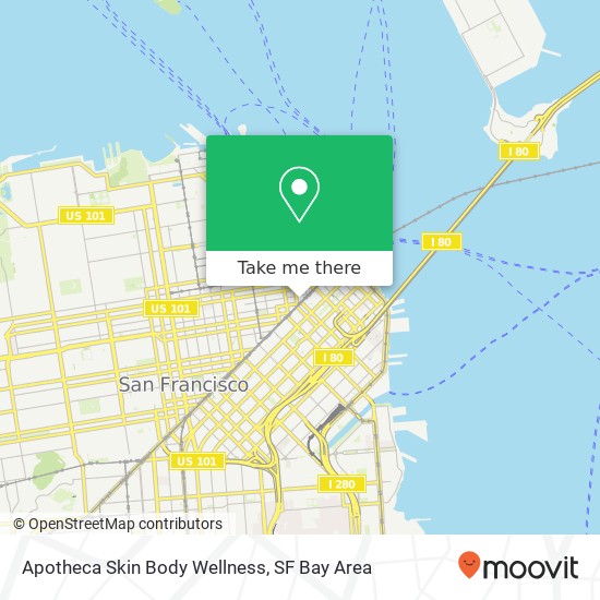 Apotheca Skin Body Wellness map