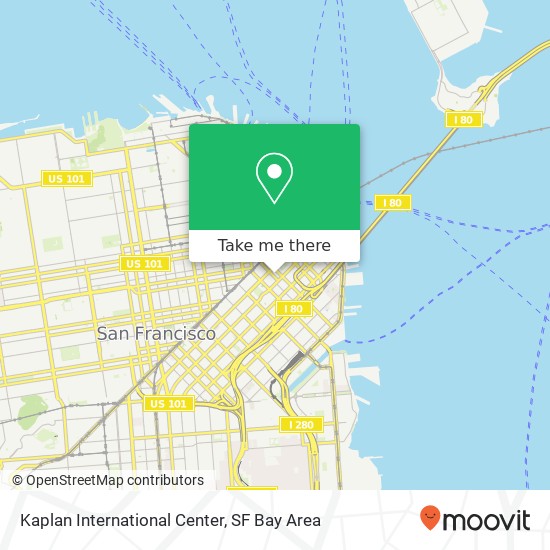 Kaplan International Center map
