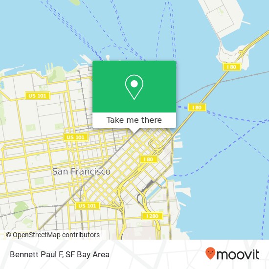 Bennett Paul F map