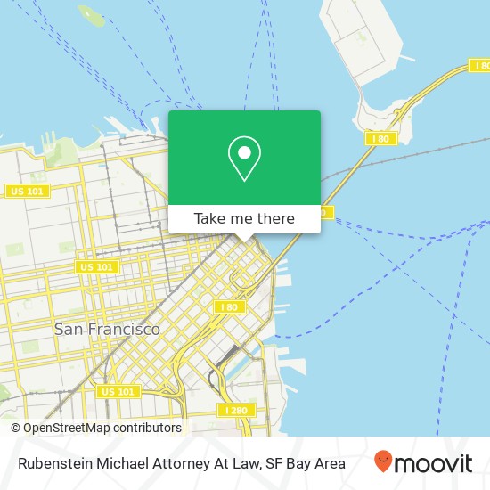Mapa de Rubenstein Michael Attorney At Law