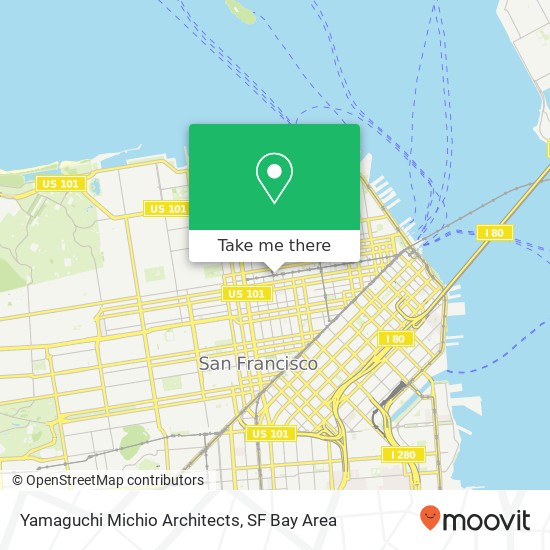 Mapa de Yamaguchi Michio Architects