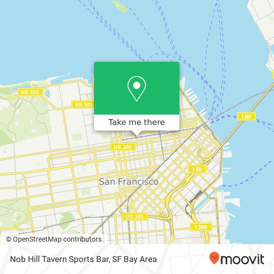 Mapa de Nob Hill Tavern Sports Bar