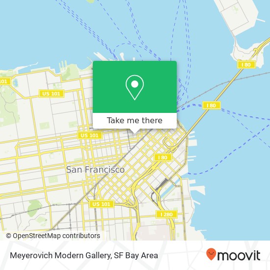 Mapa de Meyerovich Modern Gallery