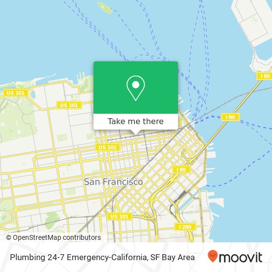 Mapa de Plumbing 24-7 Emergency-California