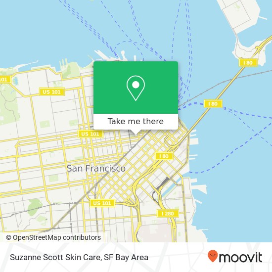 Suzanne Scott Skin Care map