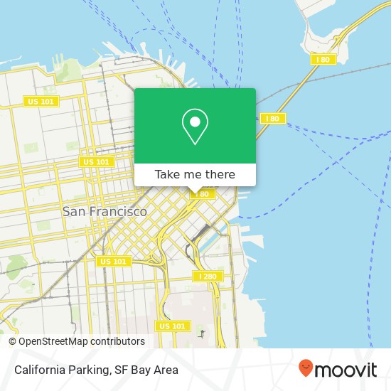Mapa de California Parking