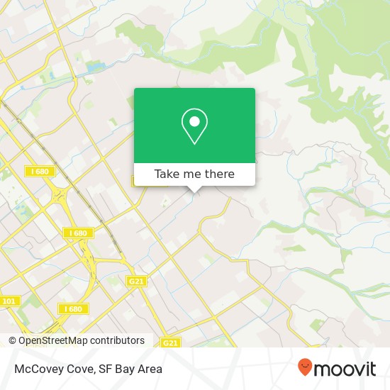 McCovey Cove map