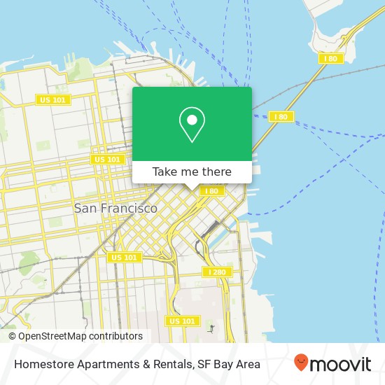 Homestore Apartments & Rentals map