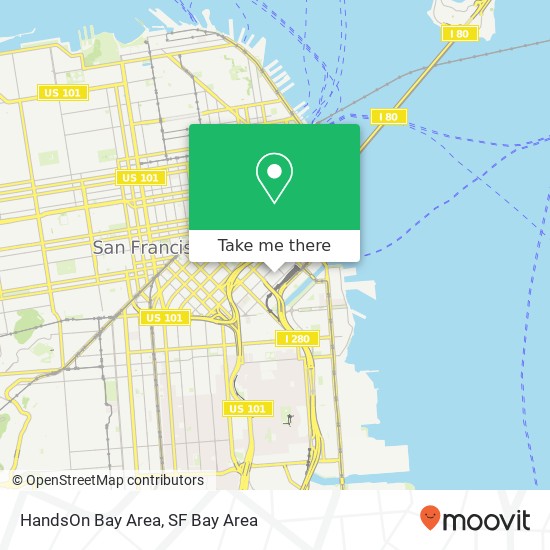 HandsOn Bay Area map