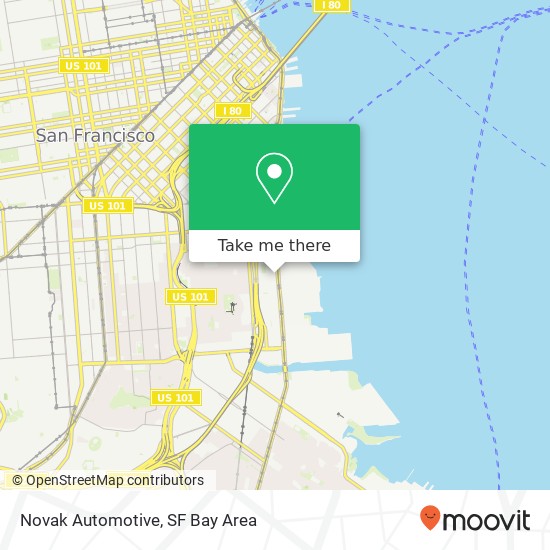 Novak Automotive map