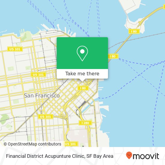 Mapa de Financial District Acupunture Clinic