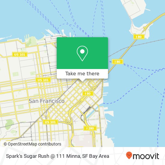 Spark's Sugar Rush @ 111 Minna map