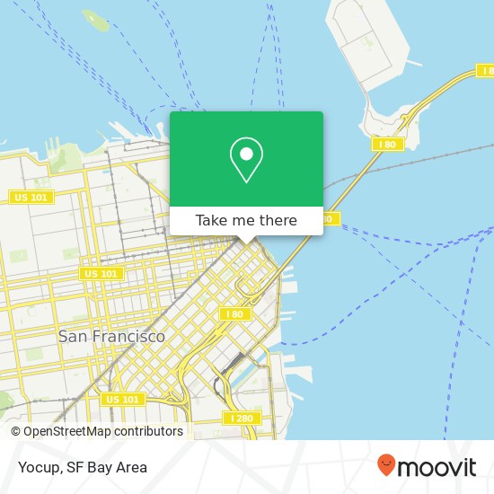 Yocup map