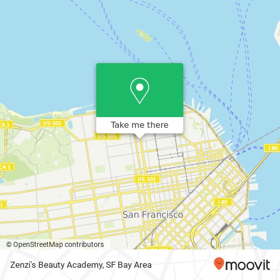 Zenzi's Beauty Academy map