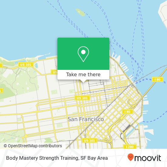 Body Mastery Strength Training map