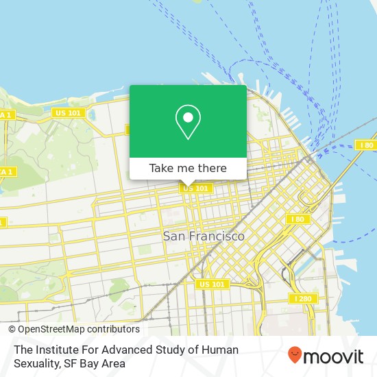 The Institute For Advanced Study of Human Sexuality map