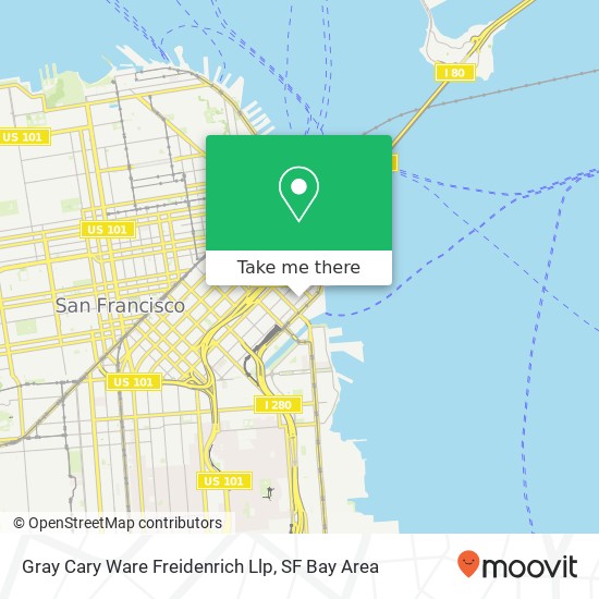 Gray Cary Ware Freidenrich Llp map