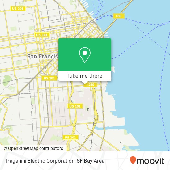 Mapa de Paganini Electric Corporation