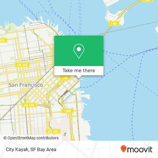 Mapa de City Kayak