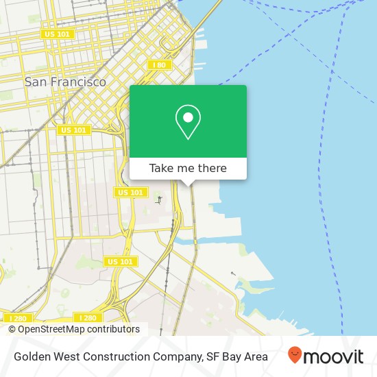 Mapa de Golden West Construction Company