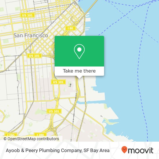 Ayoob & Peery Plumbing Company map