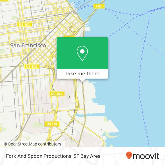 Mapa de Fork And Spoon Productions
