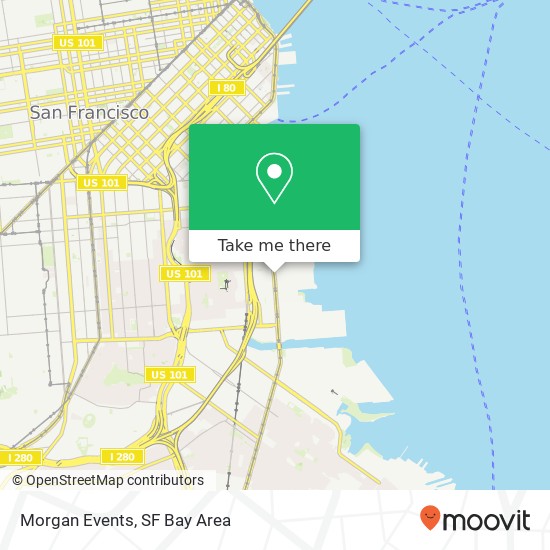 Mapa de Morgan Events